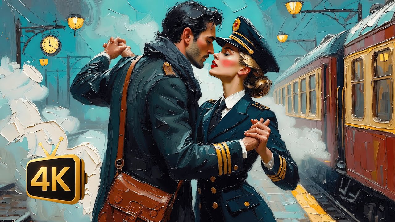 Tango in Motion | Impasto Oil Painting [Art Music Video 4K]