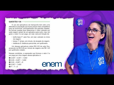ENEM PROPORÇÃO FUNÇÃO DO 1º GRAU E SISTEMA DE EQUAÇÕES QUESTÃO 161 PROVA VERDE 2024 MATEMÁTICA