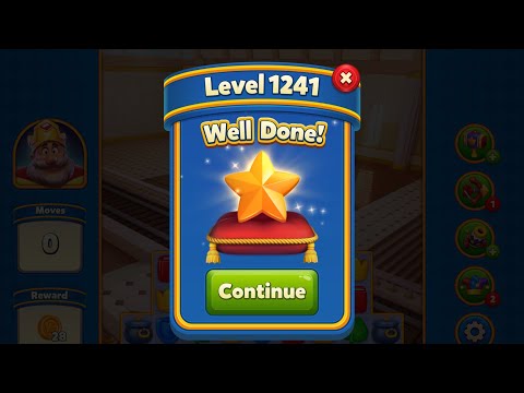 Royal Match - King Robert - Level 1241