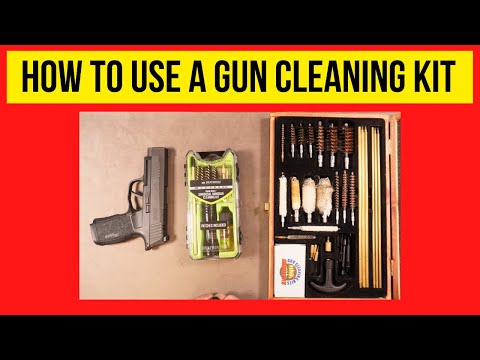 How To Use a Gun Cleaning Kit. Easy Step-by-step tutorial.