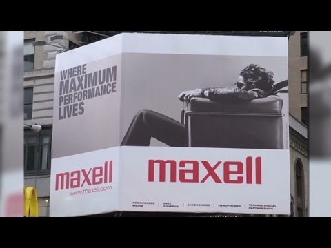Remember Maxell's 'Blown Away Guy'?