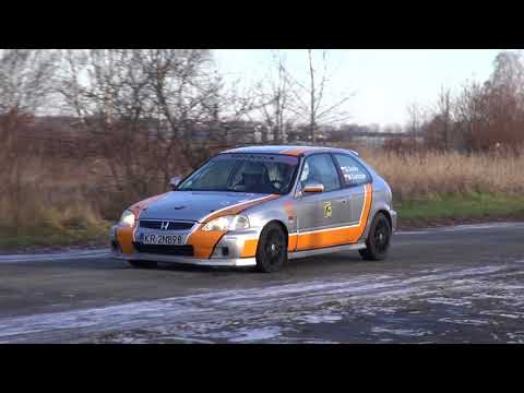 Barbórka Tyska 2017 - Grzegorz Gunia / Mirosław Damczyk - Honda Civic