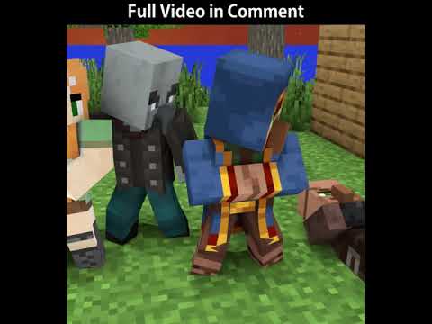 Villagers Hate Zombie - Sad Story - Minecraft Animation #Shorts 8
