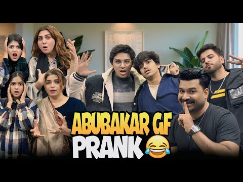 ABUBAKAR GIRLFRIEND PRANK ON FAMILY // POLICE NE BHT MARA // SUB SHOCKED