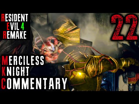 Merciless Knight Challenge: Resident Evil 4 Remake Walkthrough Part 22 - Mausoleum Boss Battle