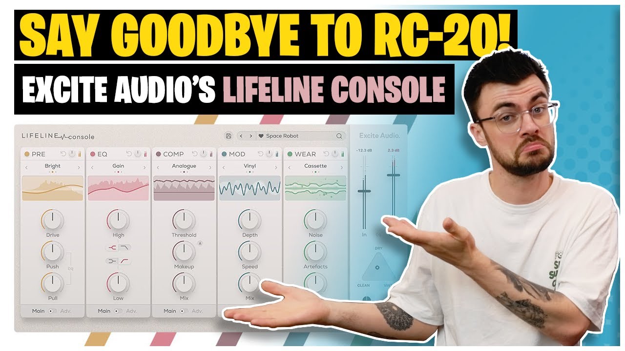 The Best FX plugin for Lofi | Lifeline Console by Excite Audio - YouTube