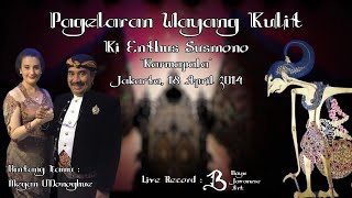 Download lagu LIVE REC Wayang Kulit || Alm. Ki Enthus Susmono || Karmapala || BT Megan || 2014 mp3