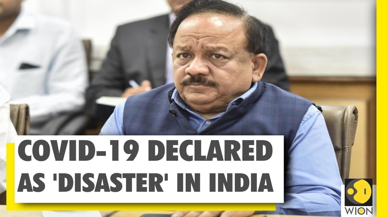 Indian Government declares Coronavirus as a 'disaster' | COVID-19 | Breaking News