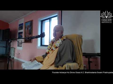 ISKCON Naperville: SB Class by HH Romapada Swami Maharaja