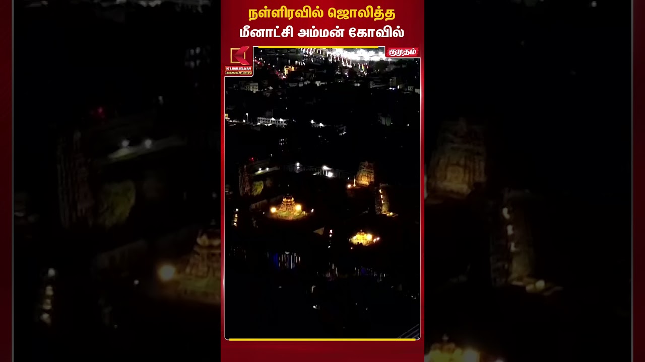 சித்திரை திருவிழாவை முன்னிட்டு ஜொலித்த மீனாட்சி அம்மன்| Madurai | Kumudam News