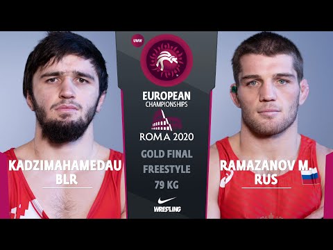 GOLD FS - 79 kg: M. KADZIMAHAMED (BLR) v. M. RAMAZANOV (RUS)
