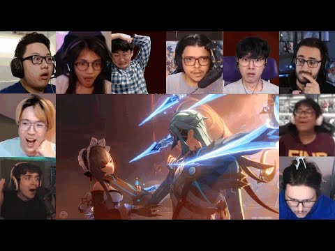 Genshin Impact Reaction Mashup | Dottore Boss Fight Sandrone Death | Version 6.3 "Luna IV" Cutscene