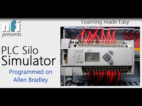 Logix Pro- PLC Silo Simulator - Allen Bradley Video