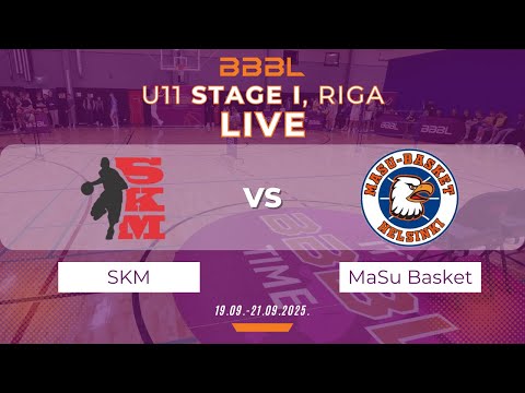 SKM Drakonai 2015 vs MaSu Basket 2015 | BBBL Boys U11
