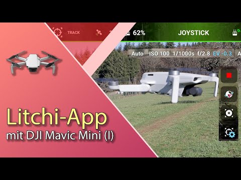 DJI Mavic Mini and Mini 2 with Litchi - Flying for cyclists, hikers and e-scooters | 4K