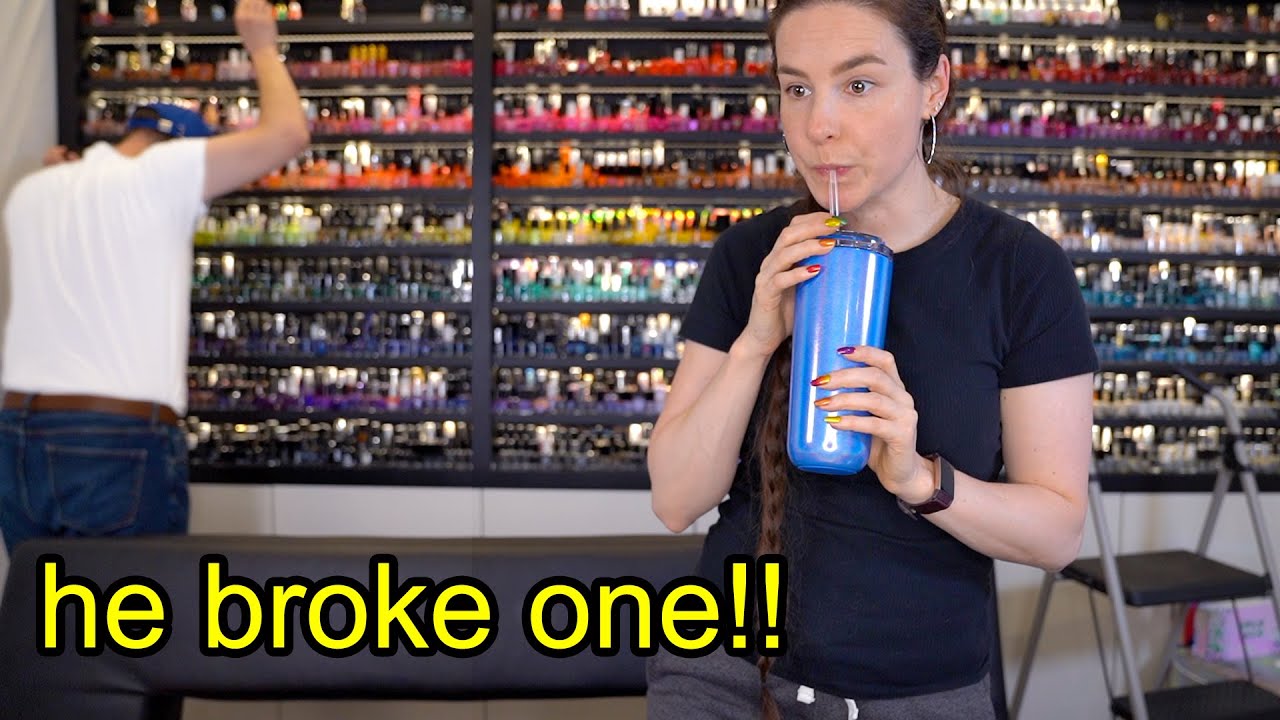 he broke my nail polish