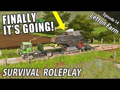 IT'S GOING! | Survival Roleplay | Farming Simulator 17 - Letton Farm - Ep 14