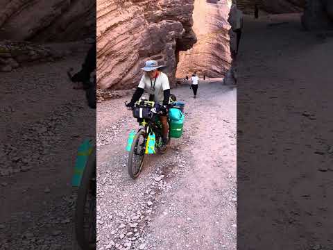 Anfiteatro de Cafayate é uma imponente formação rochosa natural, (Salta, Argentina)