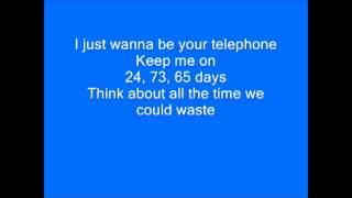 James Blunt - Telephone (lyrics)