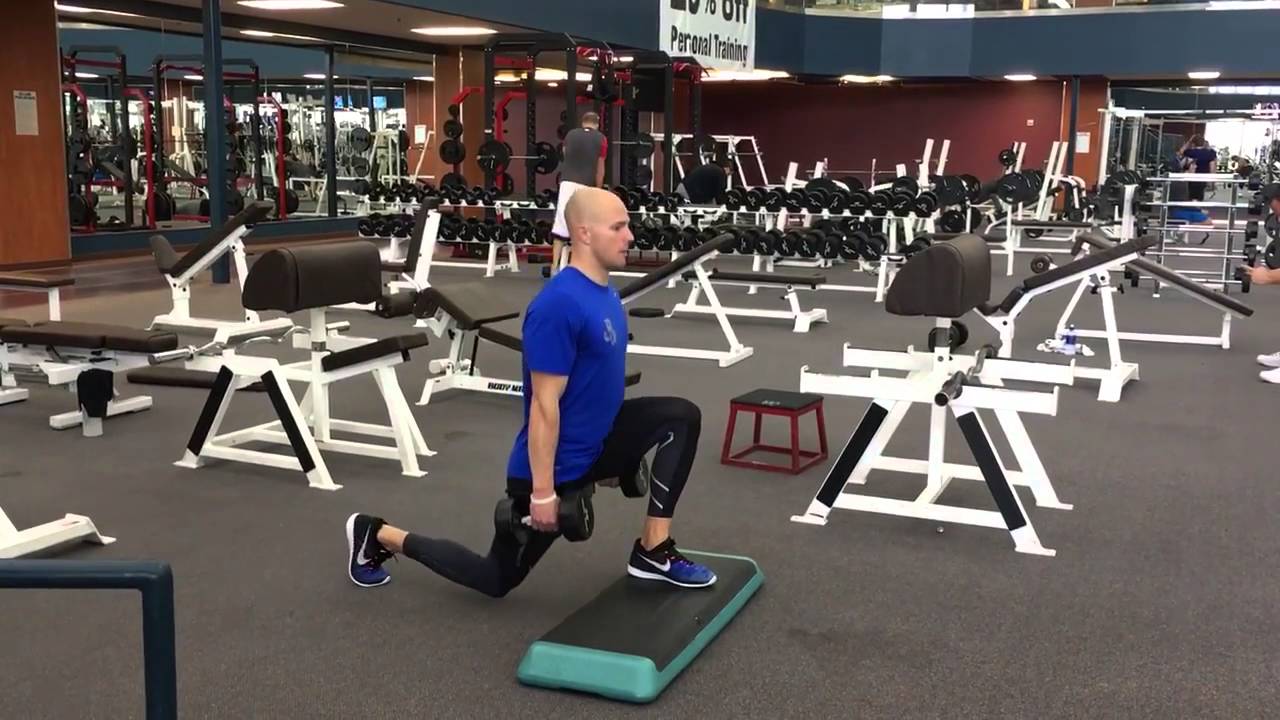 Split Squat, Front Foot Elevated