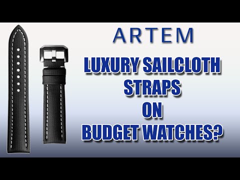 🔥ARTEM STRAPS Review | Luxury Sailcloth Straps on Budget Friendly Watches? | My Honest Thoughts 🔥