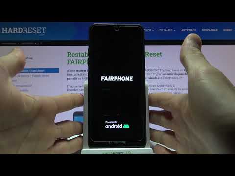 Cómo salir del modo oculto en FAIRPHONE 3 - desactivar menu oculto
