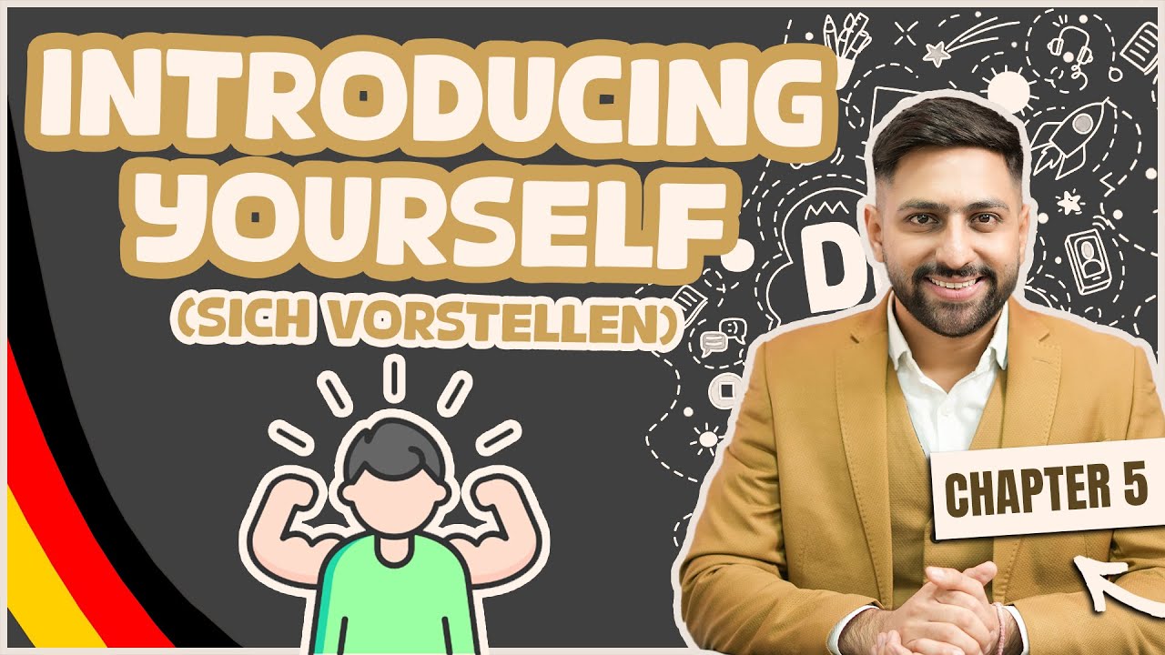 Chapter 5: Introducing Yourself(Sich Vorstellen) | Learn German A1 Series 2025 100/100 Goethe A1Exam