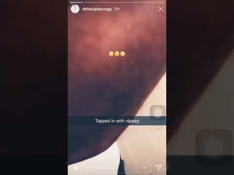 $tupid Young on Factime wit Nipsey hustle Moments before shooting