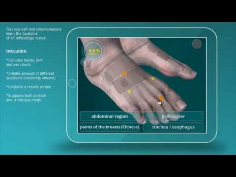 Reflexology Quiz 3D - foot - h Video