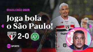 LUCIANO E CALLERI CRAVAM E ROGER MACHADO VENCE NA ESTREIA | SÃO PAULO 2 X 0 CHAPECOENSE