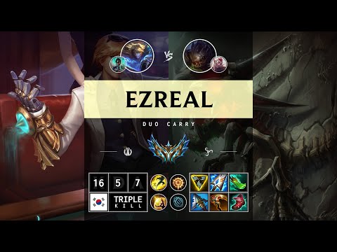 Ezreal ADC vs Kog'Maw - KR Challenger Patch 14.12