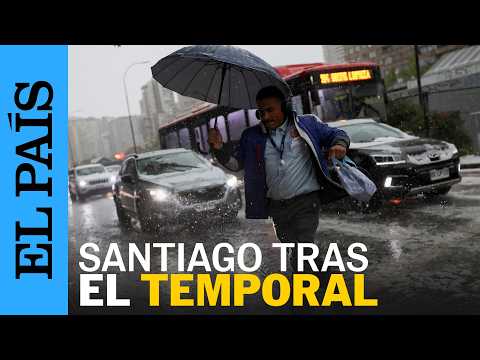 Tras el TEMPORAL en Santiago: apagones, daños y reclamos | EL PAÍS