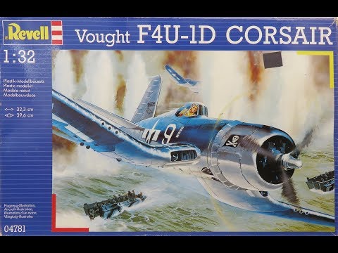 Vought F4U-1D Corsair, Revell 04781 (1989)