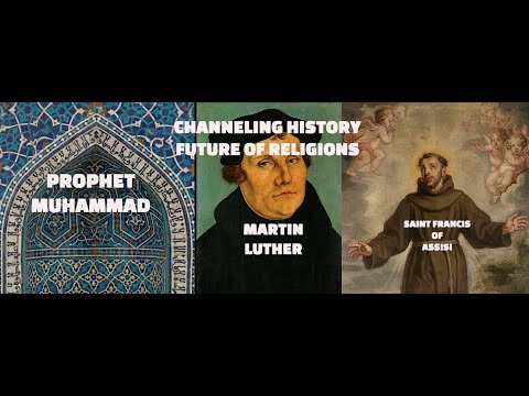 Channeling History - 23.03.19 - Future of Religions, Prophet Muhammad, Martin Luther, St. Francis