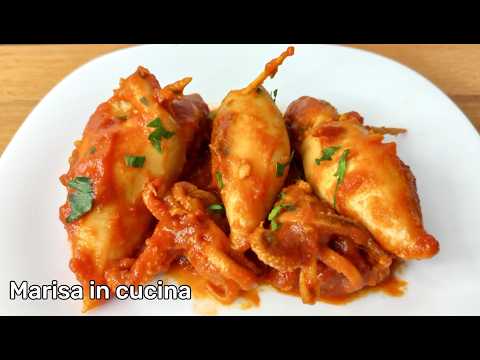 CALAMARI RIPIENI ALLA PUGLIESE: UN' ESPLOSIONE DI SAPORI DEL MEDITERRANEO