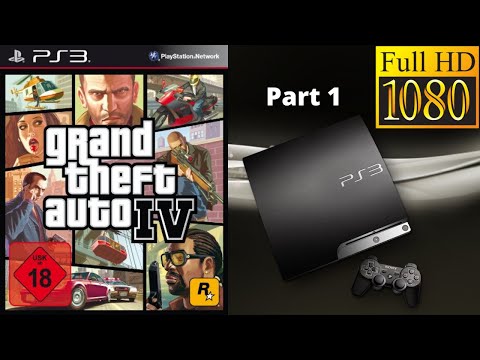 Grand Theft Auto 4 - Full Game Walkthrough / Longplay - No Commentary [PS3 1080p] [Part 1]