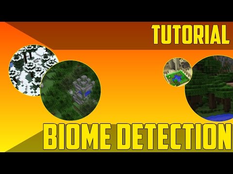 Exclusive Minecraft 1.11 Command Tutorial: Biome Detection