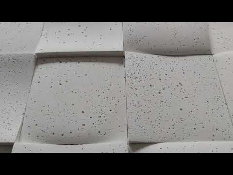 Betonowa płytka dekoracyjna 3D RUBICA 1 biały STONES