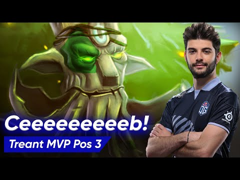 CEB Treant Protector Offlane MIDAS Build | Dota 2 Pro