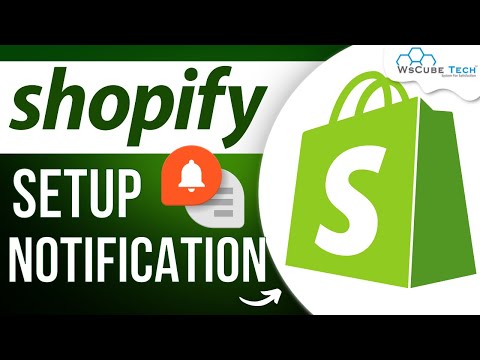 Shopify Notifications Setup Email SMS Notification in Shopify | Shopify Tutorial