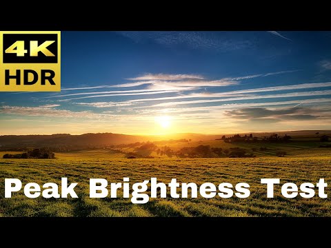 LG Oled 2021 4K HDR PEAK Brightness Test | Chasing The Light Via Samsung TV