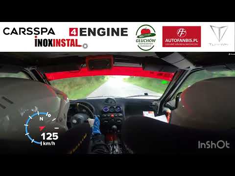 Ecumaster Rally 2023 Damian FALANDYSZ/Miłosz CHRZAN OS Mirsk 3 runda Tarmac Masters on-board