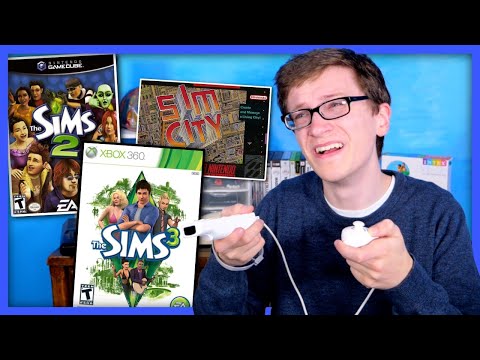 The Sims and SimCity on Consoles - Scott The Woz Segment