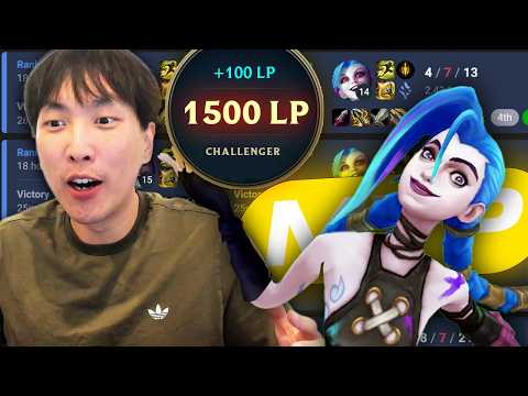 Jinx is by far the BEST pick for an ADC main to climb
