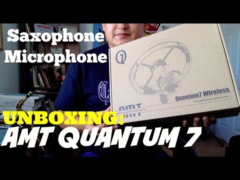 Sax Microphone Unboxing - Applied Microphone Technology Quantum 7 🎷