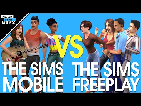 THE SIMS MOBILE VS THE SIMS FREEPLAY