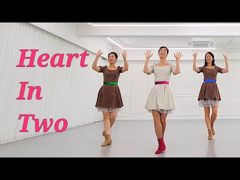 Heart In Two LINEDANCE/초급라인댄스/Choreo:Karl-Harry Winson 외/라인댄스배우는곳 010-5469-9632 민정희 민라인댄스코리아 