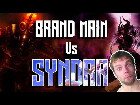 Diamond Brand Mid Gameplay vs Syndra - New Brand Buff Patch