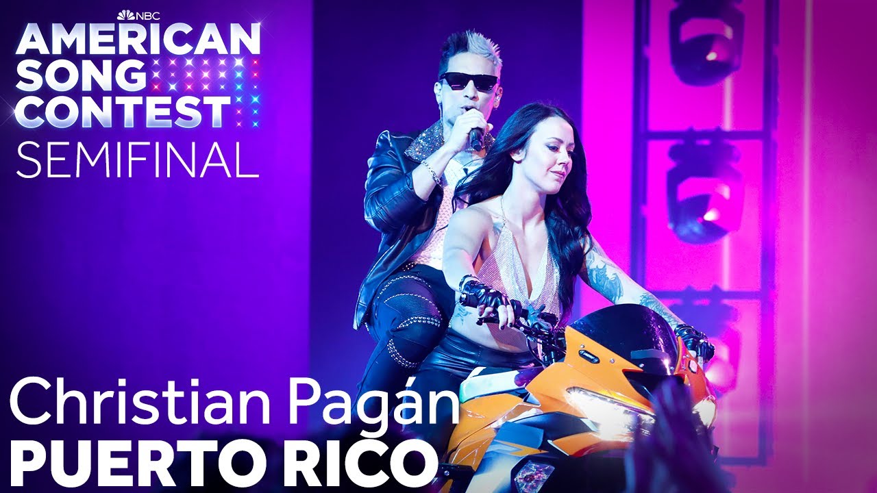 American Song Contest 2022 Puerto Rico Christian Pagán Loko