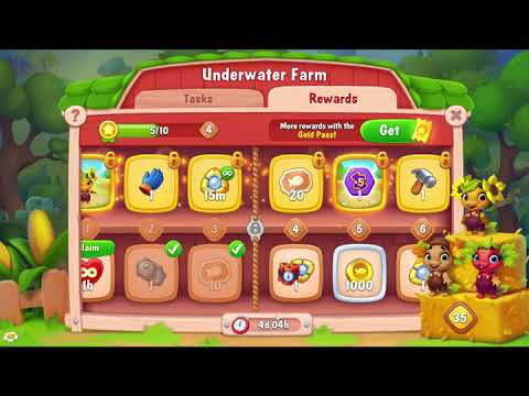 FISHDOM: Level 51, 52, 53, 54, 55 First try, no boosters.